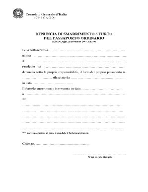 denuncia furto milano